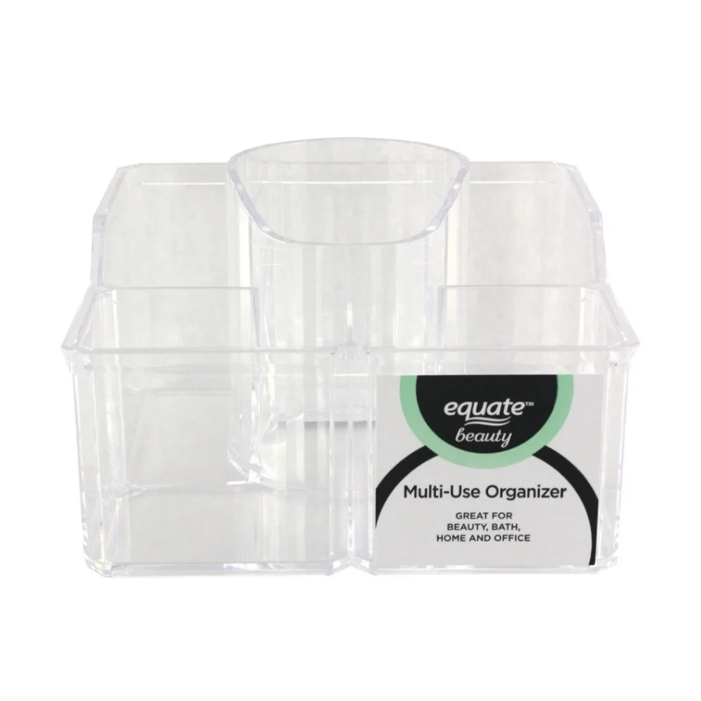 Multi-Use Clear Acrylic Desk Organizer